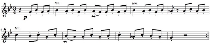 L'air de danse